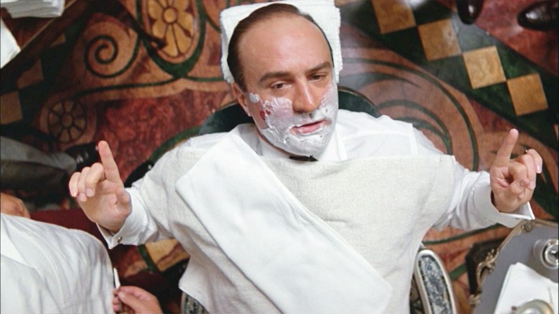 untouchables shaving scene