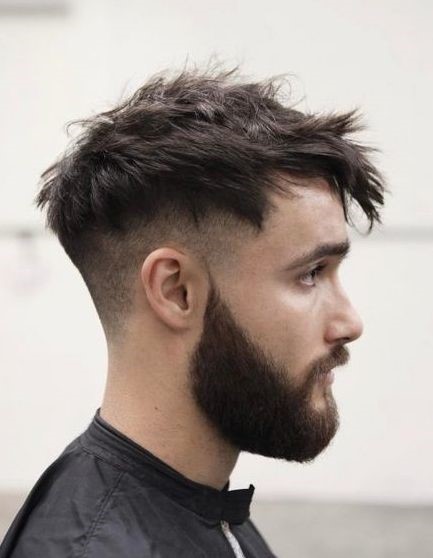 hairstyle with beard